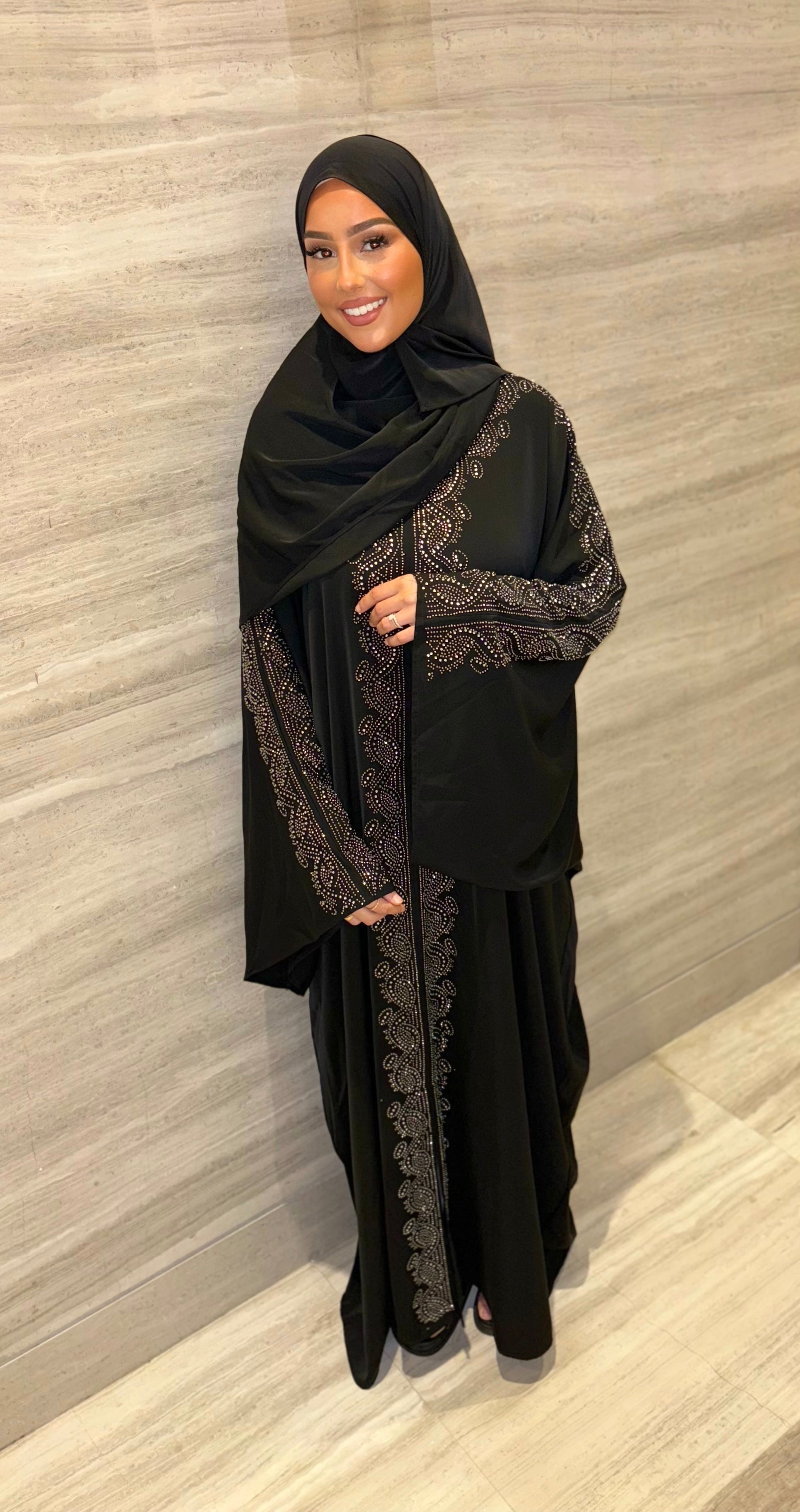 Dubai Jasmine Abaya + Veil