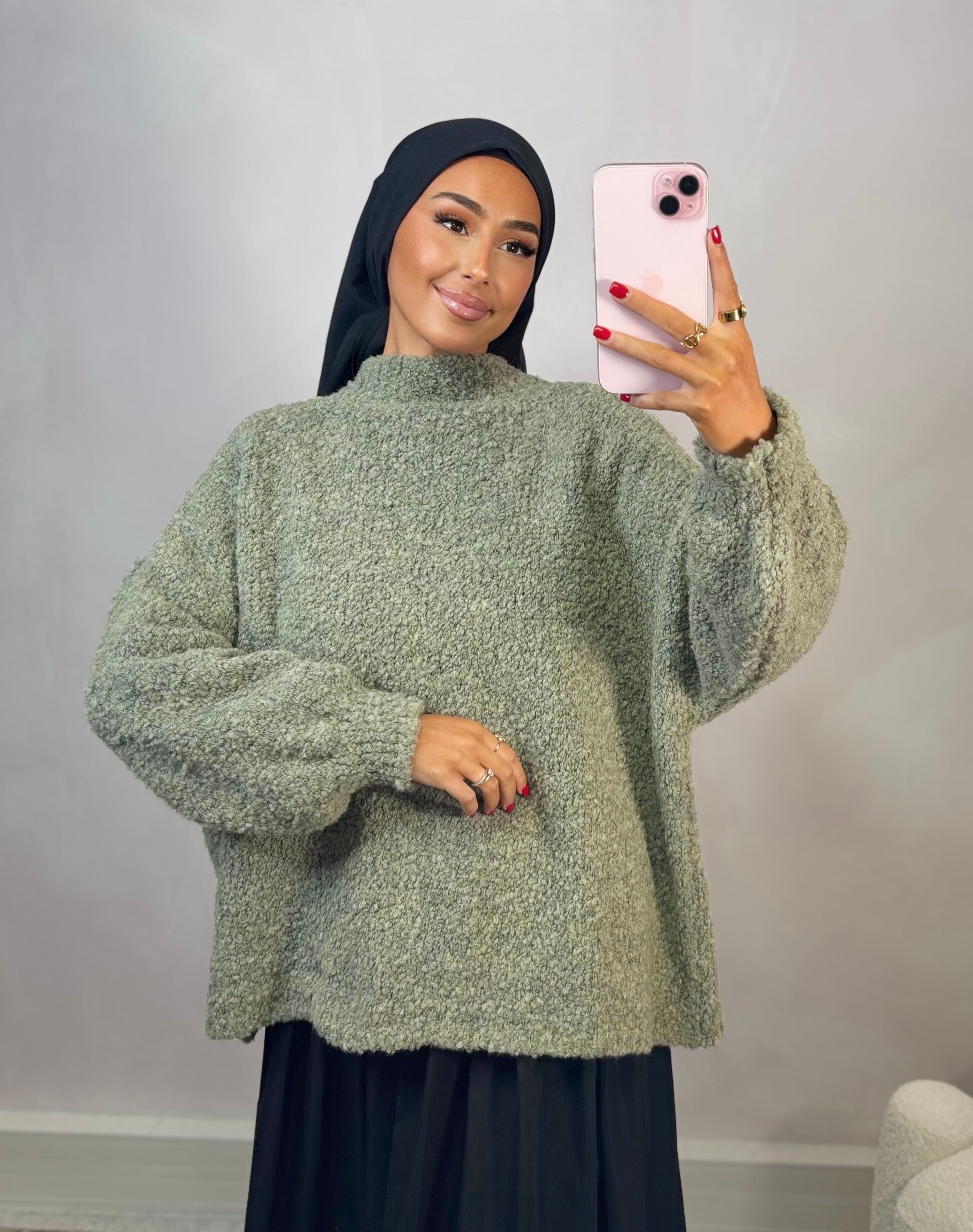 TEDDY sweater - khaki