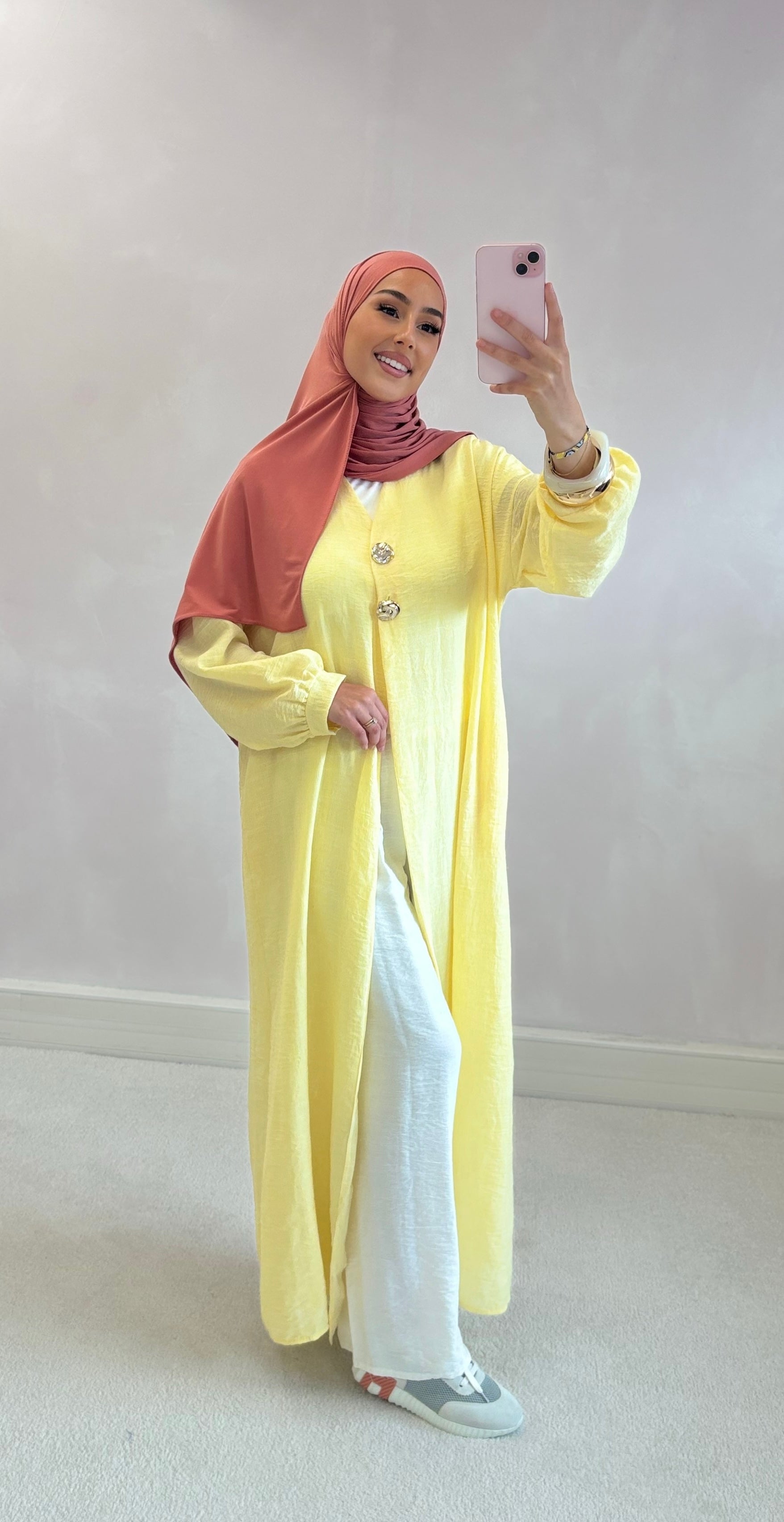 SOA Kimono - pastel yellow