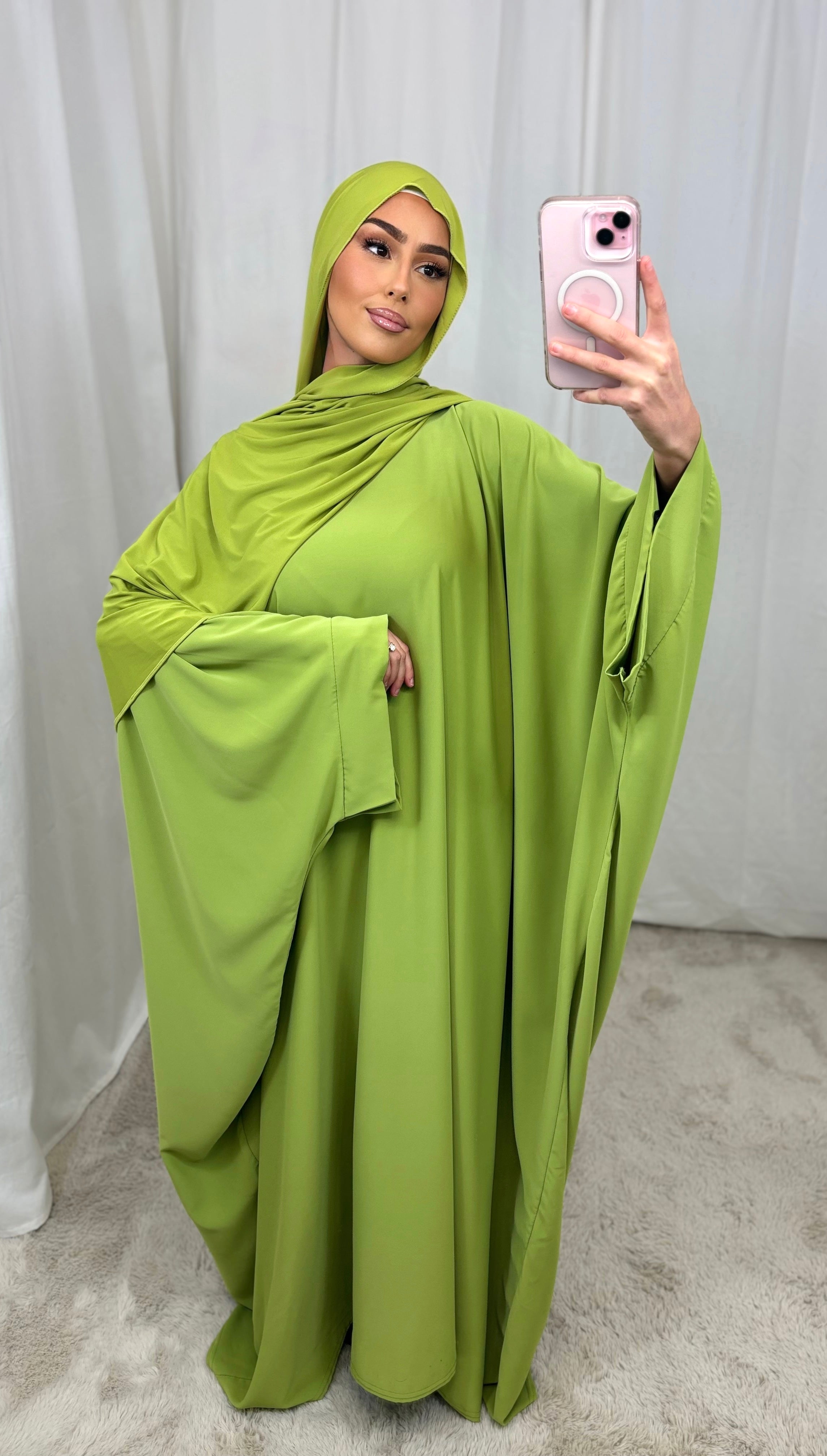Abaya FARACHA - Olive green