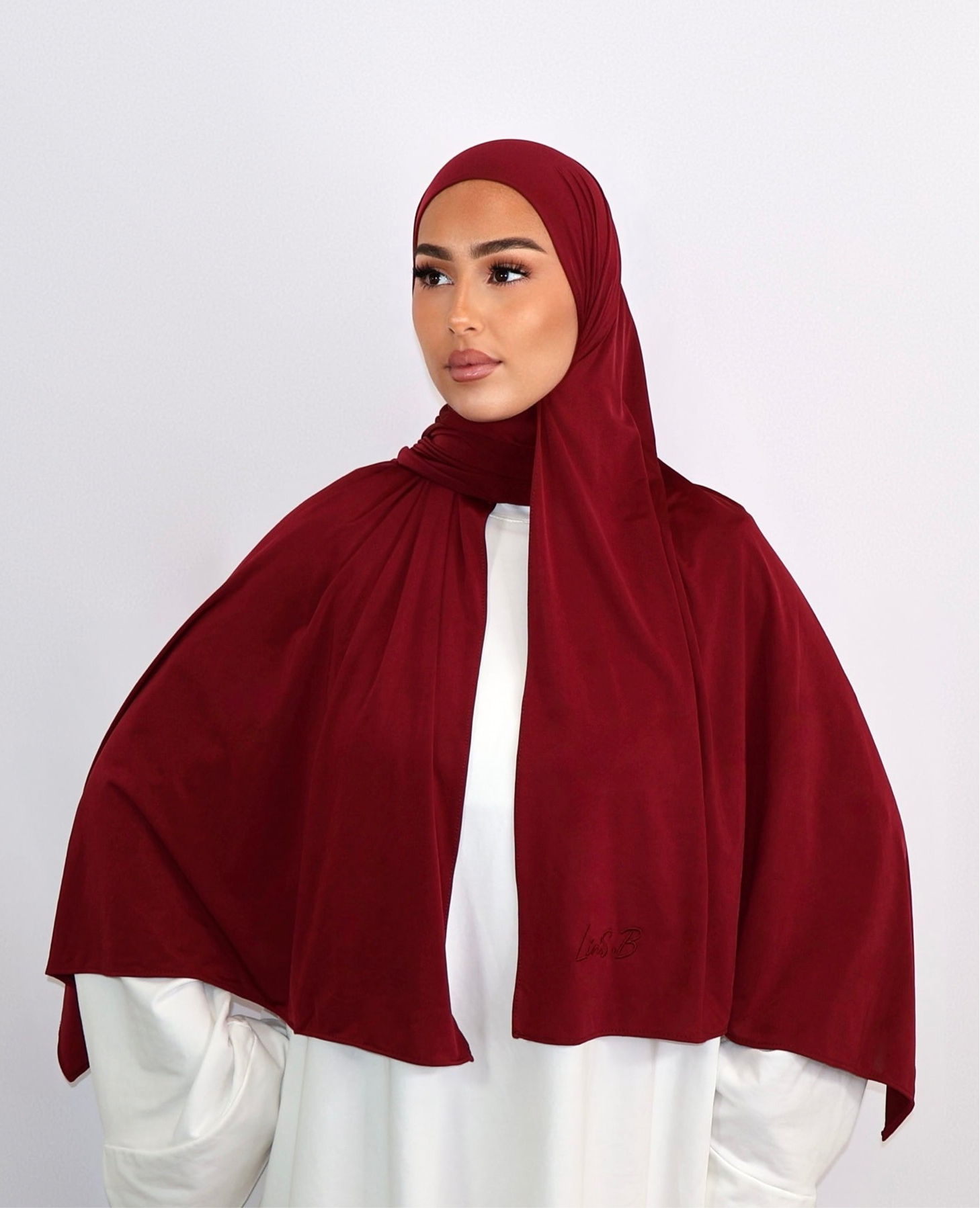 Liquid Jersey Lin’S.B - BURGUNDY n11