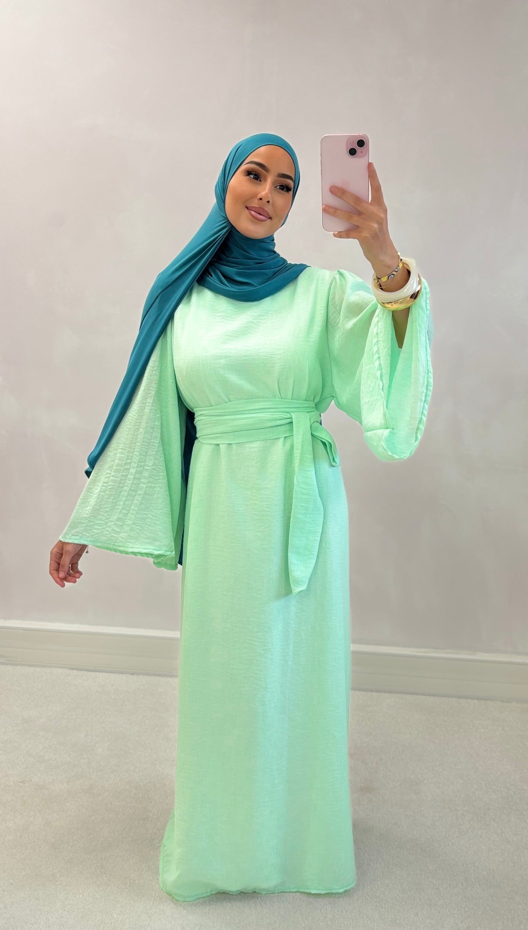 Robe MILLA - vert d’eau