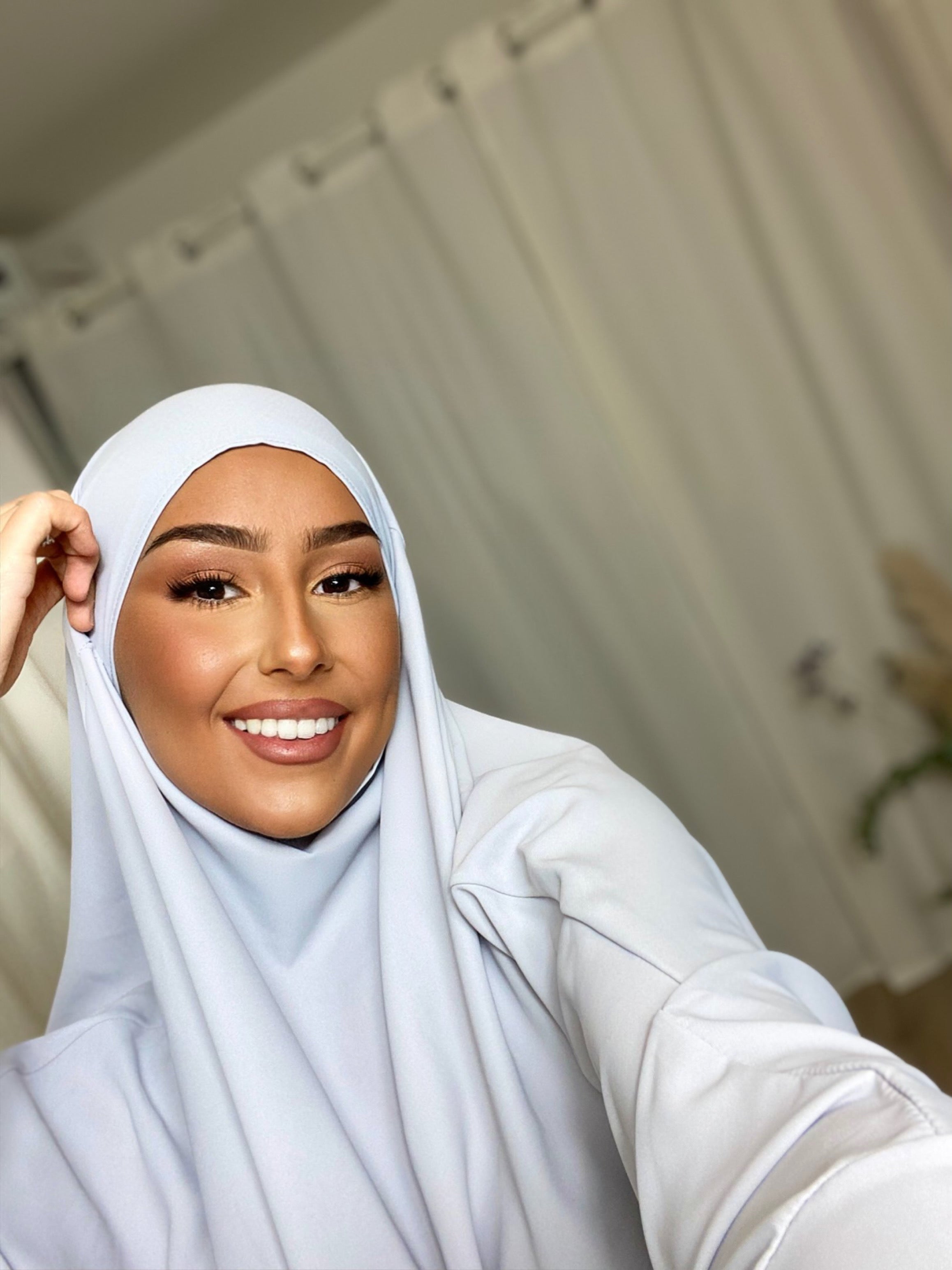 Jilbeb 1 Pièce soie de medine - baby grey