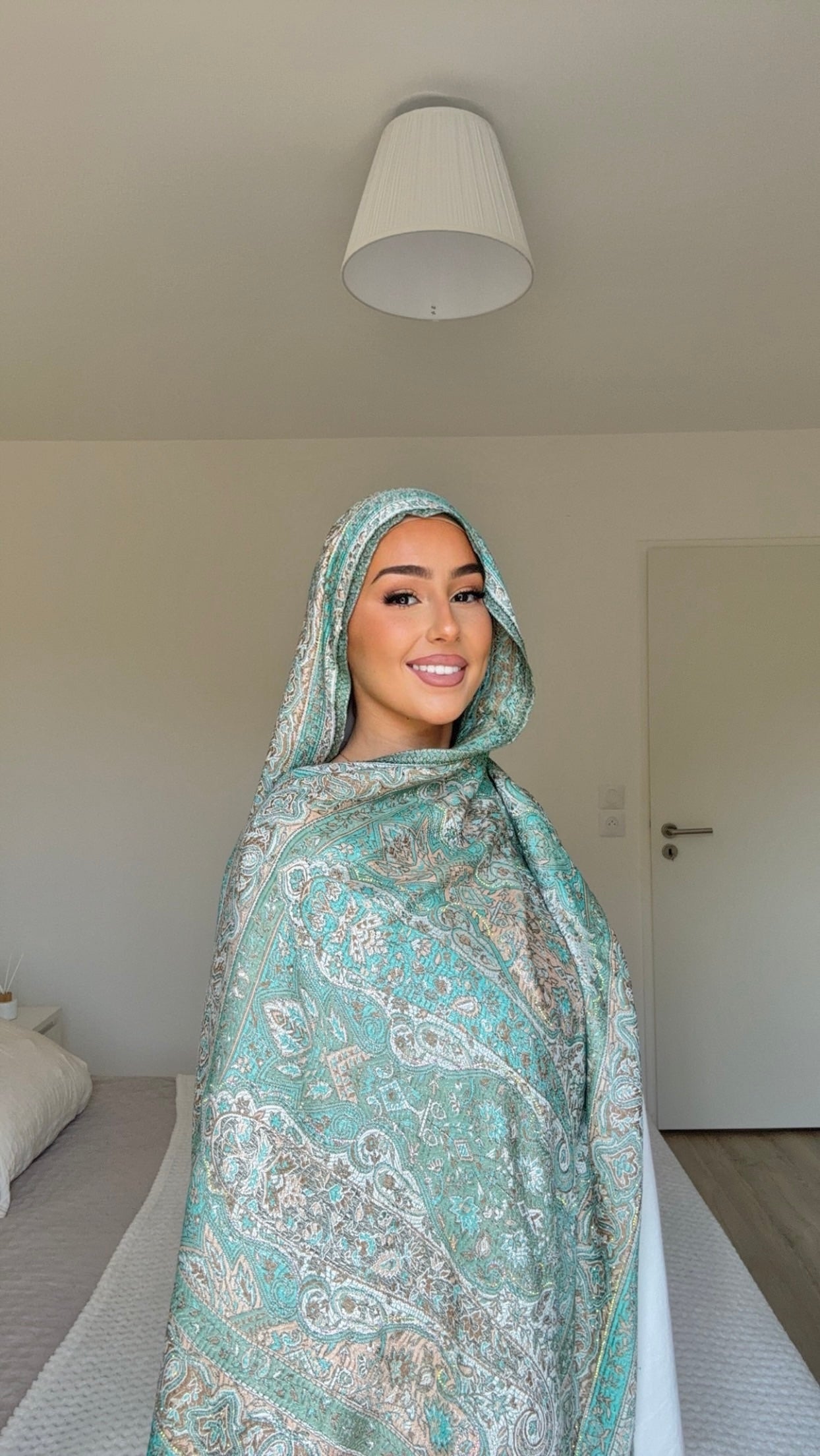 Cashmere Pashmina with Rhinestones - n93
