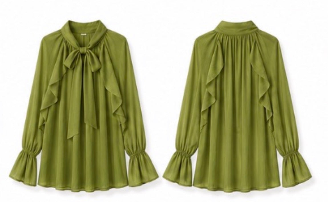 Chemisier AMYA - OLIVE