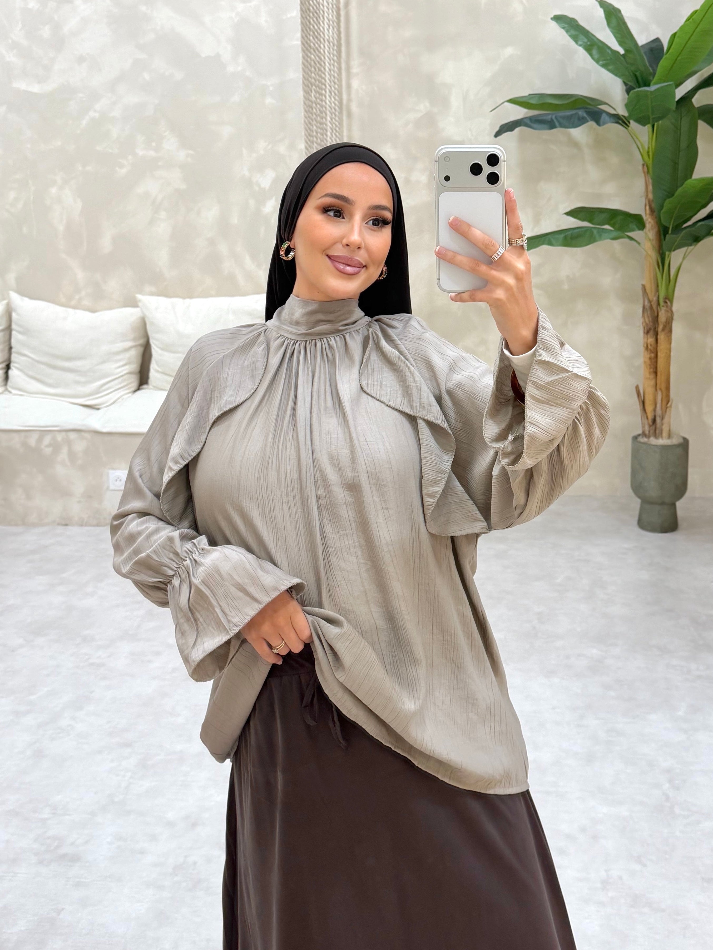 Chemisier AMYA - taupe