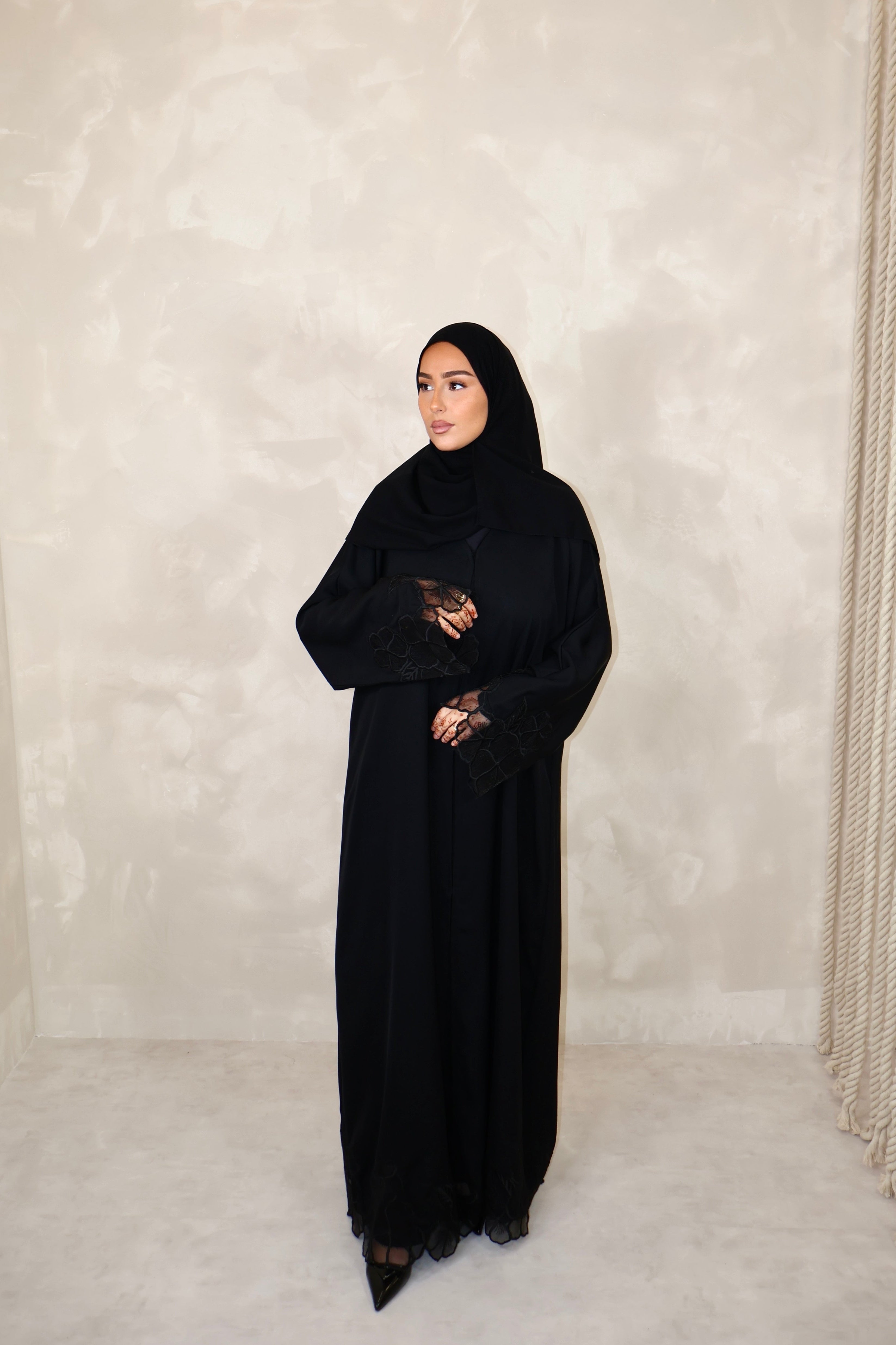 Abaya de Dubai (n115) - ARABIA BLACK