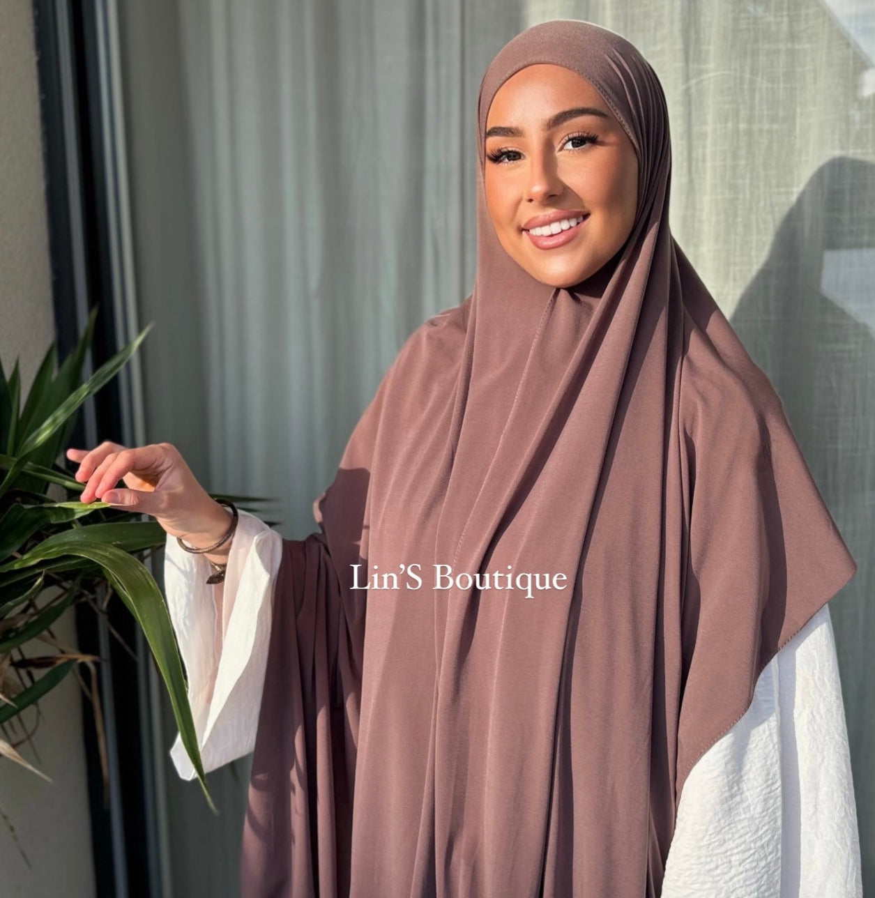 SEDEF Luxus Premium Jersey - DUNKELROSA TAUPE