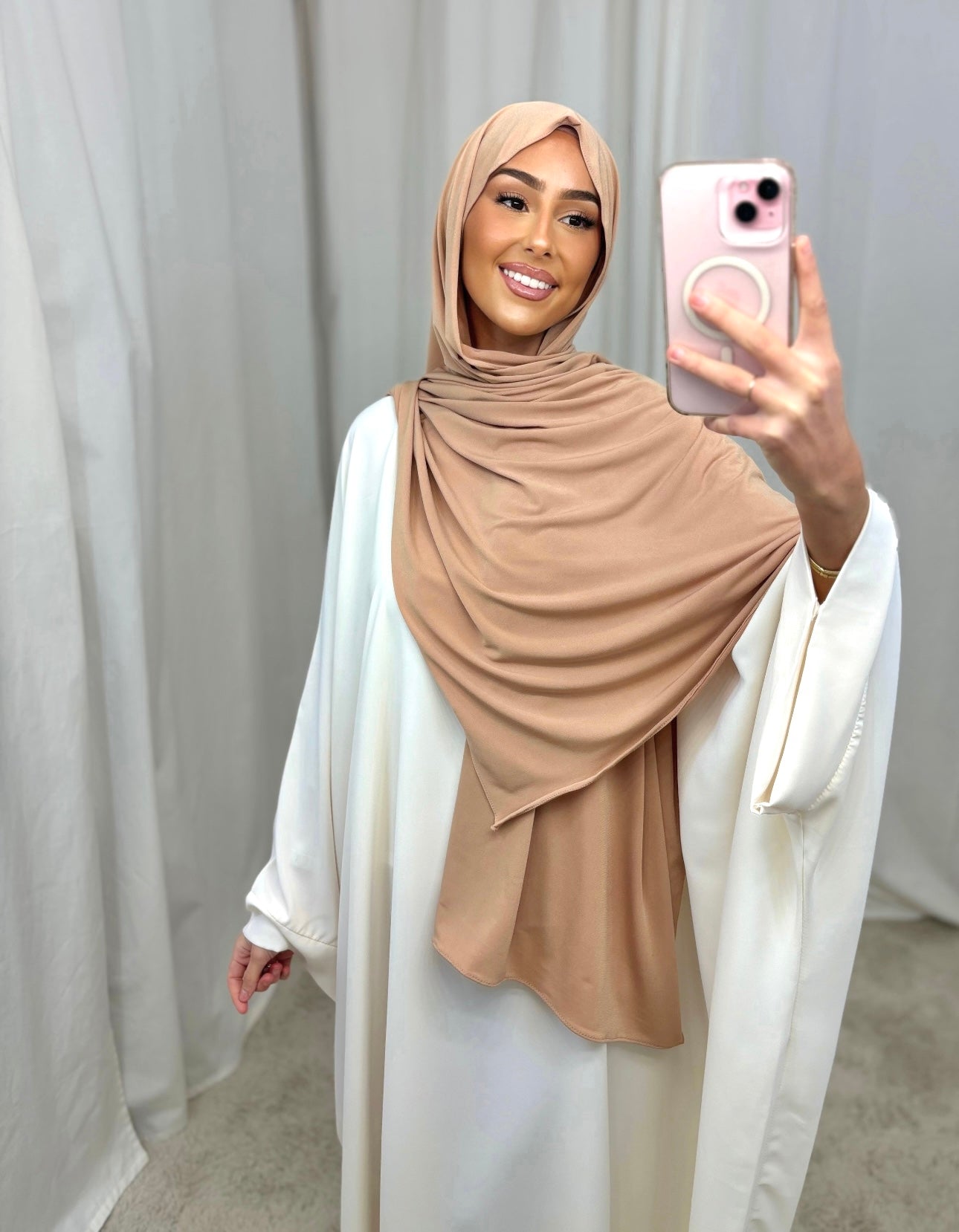 SEDEF Premium Luxus Jersey - dunkler Sand