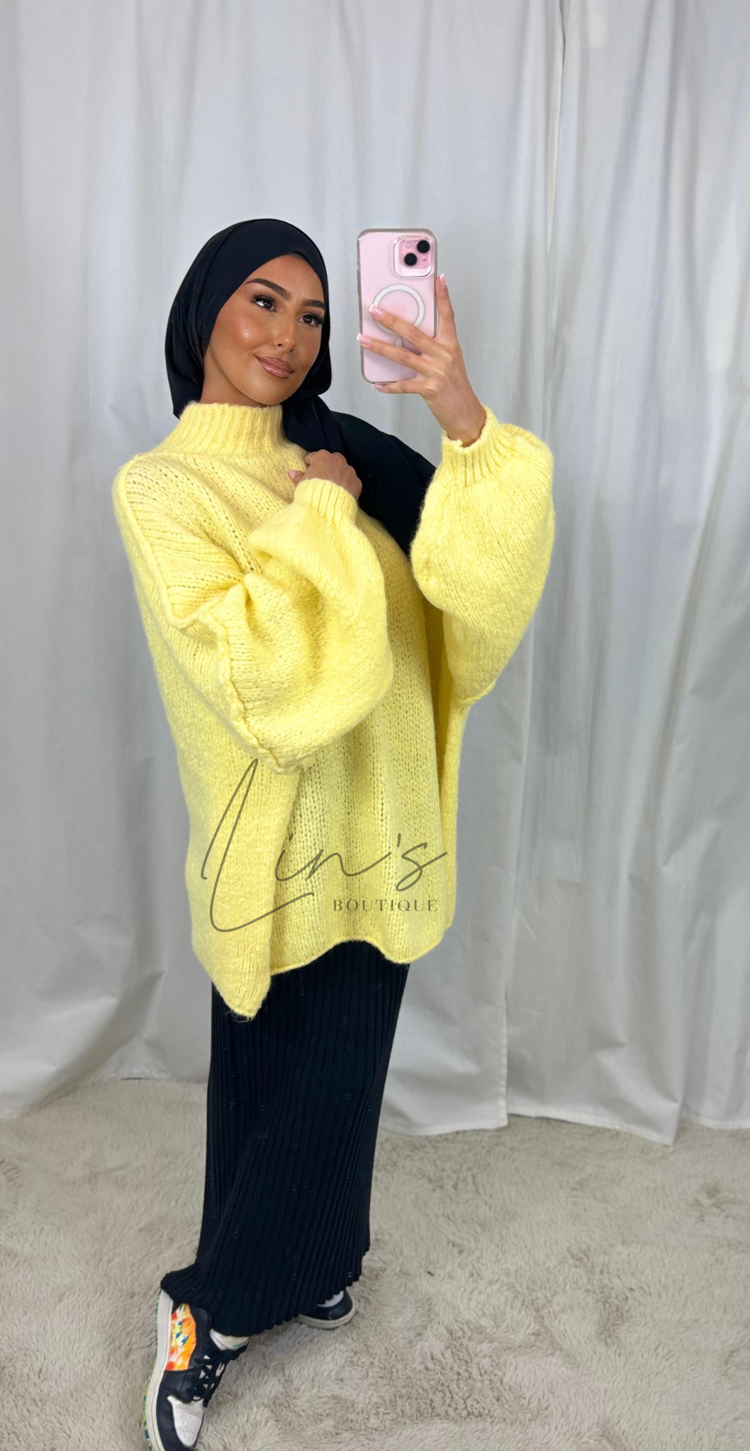 LANA Sweater - Chick Yellow