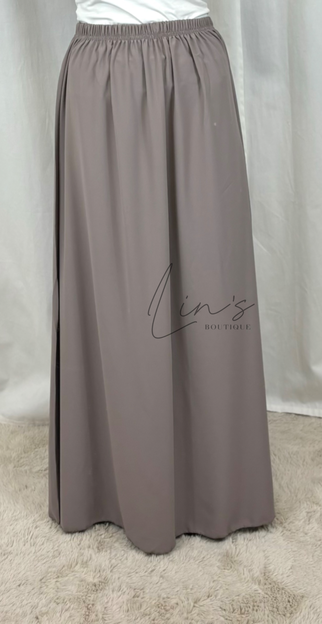 Jilbeb 2 Pieces Medina Silk - Cashmere