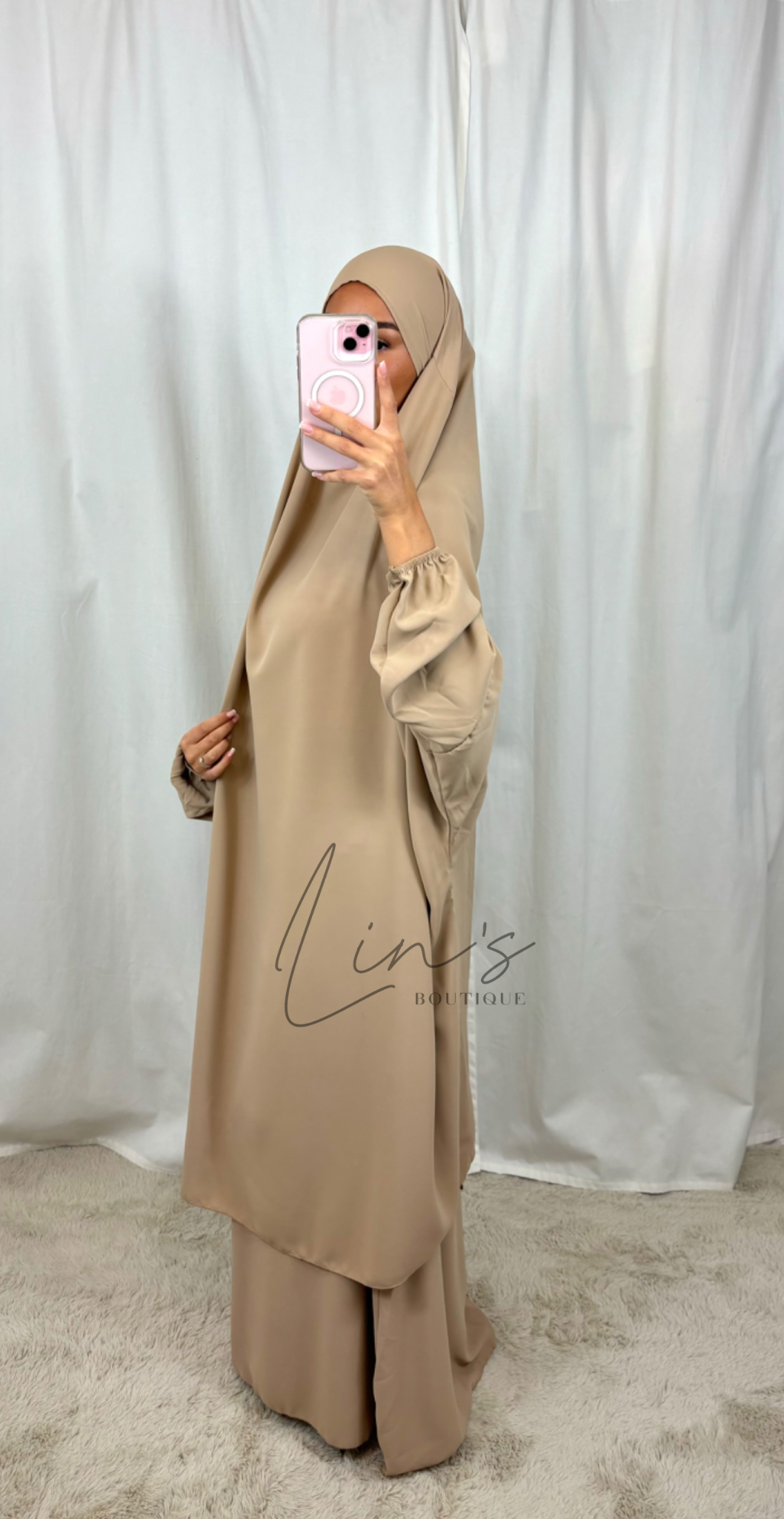 Jilbeb 2 Stück Medina Seide - Sahara