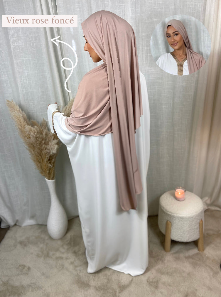 Jersey Premium de Luxe SEDEF - VIEUX ROSE FONCÉ