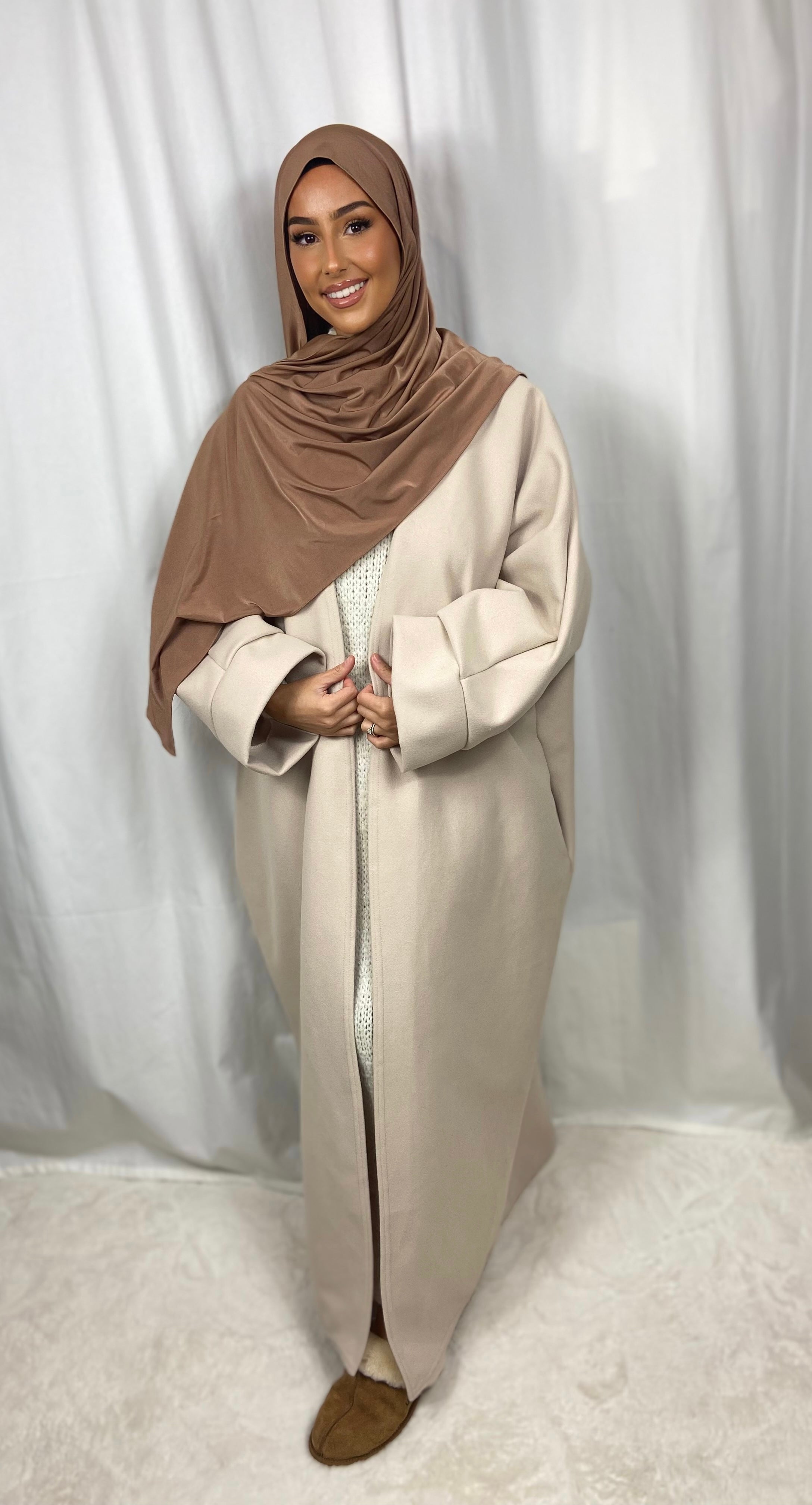 CLASSY Kimono Coat - CREAM